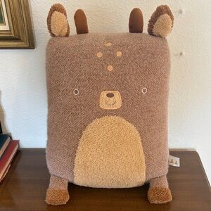 Bunnies By The Bay Brown Plush Deer Pillow Stuffy Costco